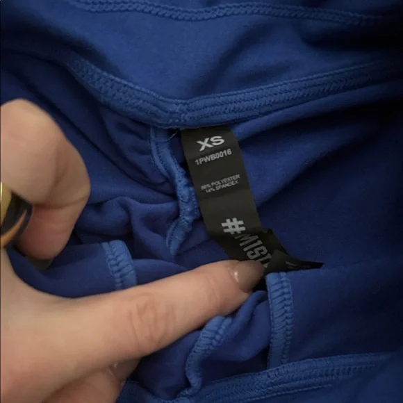 Women's Blue Joggers - Picture 2 of 3